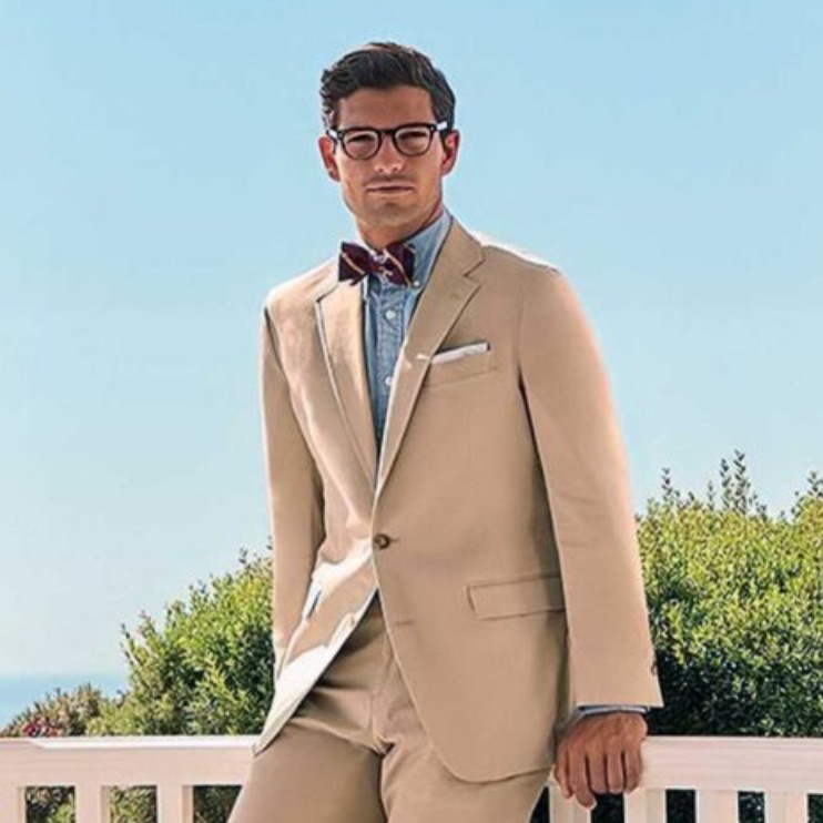 Brooks Brothers Regent Fit Manteco Cotton Khaki Sportscoat | 40r Nwt
